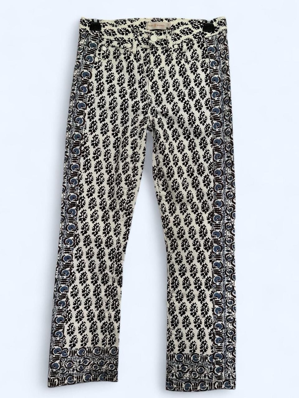 Tory Burch Reya Ankle Striaght Leg Jeans